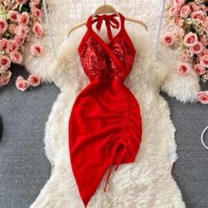 Impactante Vestido Rojo